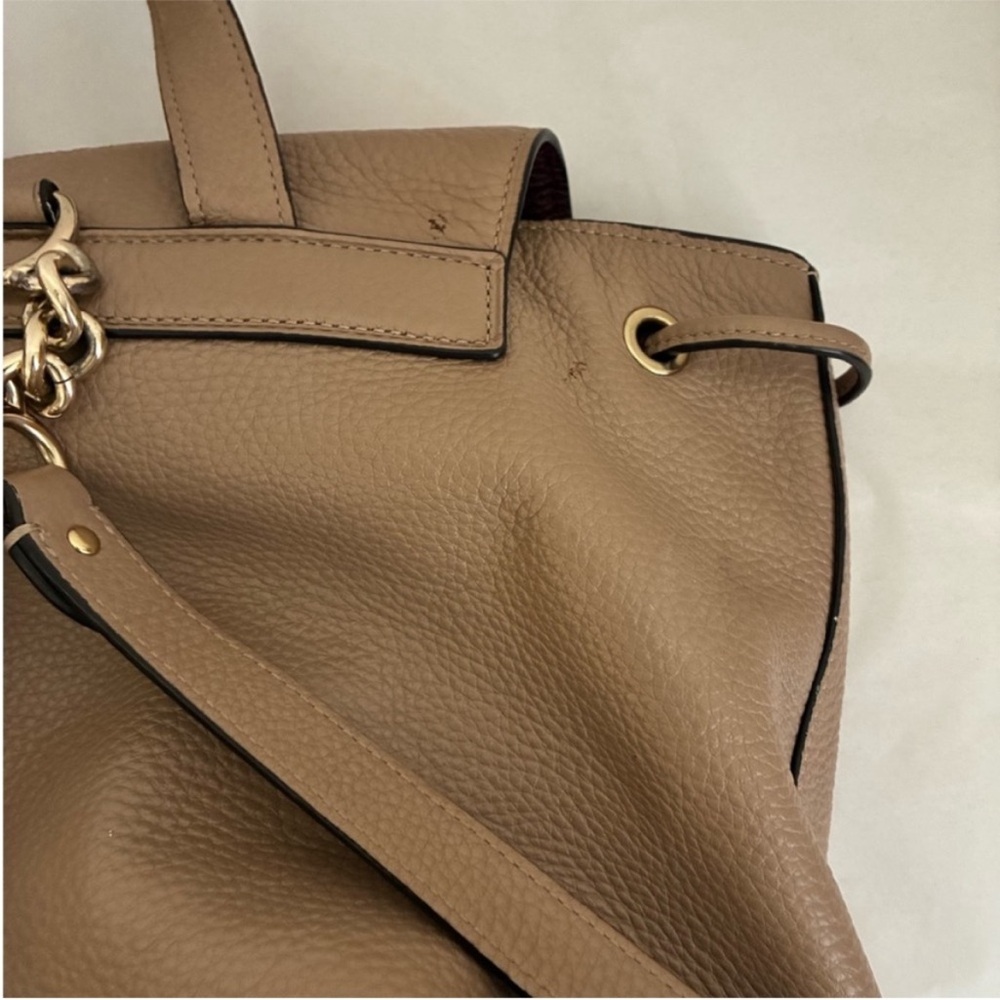 Coach Elle pebbled leather backpack - Picture 9 of 12
